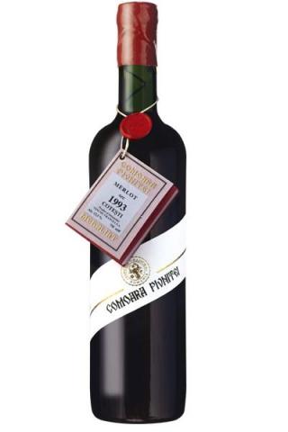 Merlot Comoara Pivnitei  - Cotesti - 1993 in cutie de lemn