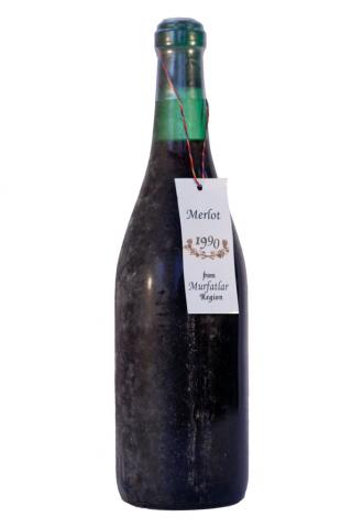 MERLOT MURFATLAR 1990 IN CUTIE DE LEMN
