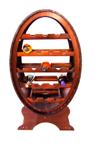 Raft lemn 19 sticle vin