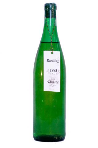 Riesling Tarnave 1993 in cutie de lemn